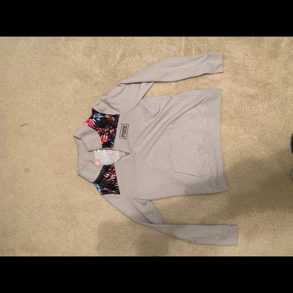Victoria’s Secret/ Pink quarter zip - Picture 4 of 5